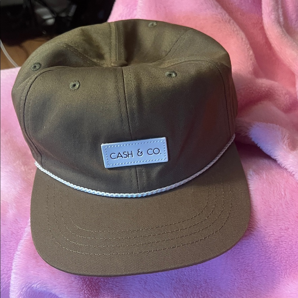 # 0681 + Unisex Cash & Co. Brown Cap - Picture 6 of 12